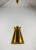 Gold Polished Brass Pendant Lamp In the Style of Paavo Tynell, 1950s For Sale - Image 8 of 11