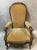 Antique Louis Philippe Voltaire Lounge Chair For Sale - Image 4 of 14