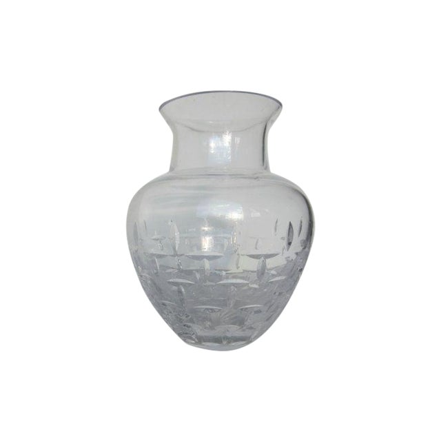 Authentic Tiffany Crystal Glass Vase Chairish