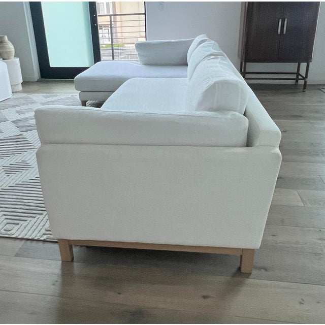Interior Define Custom White Couch Chairish