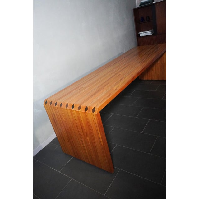 Inlaid Dining Table from Cassina, 1970s For Sale - Image 9 of 14