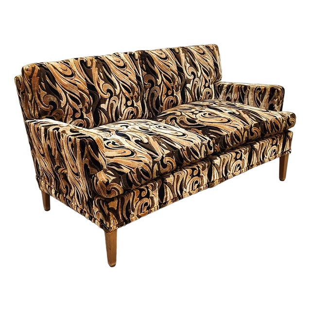 Vintage Fabric Daybed, 1960s For Sale