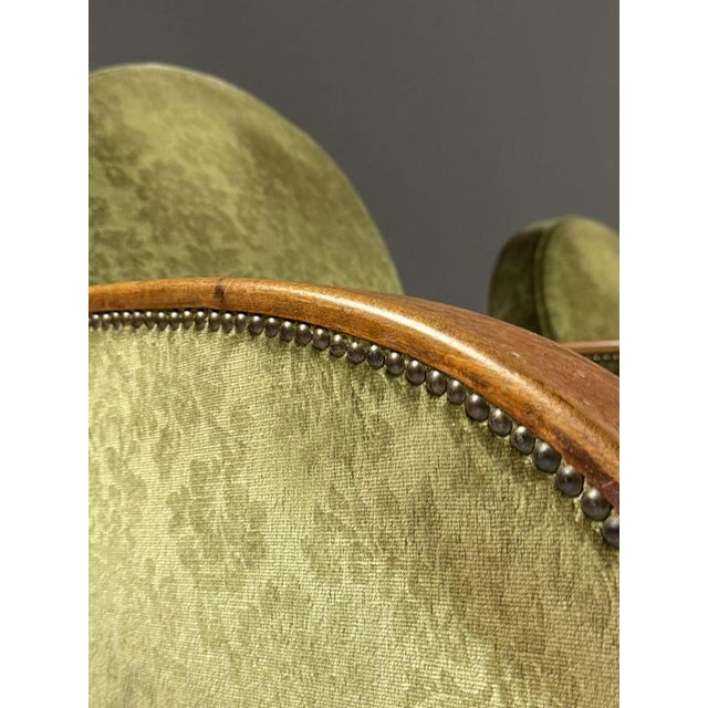 French Art Deco Club Chairs, 1930s, Set of 2 For Sale - Image 16 of 18