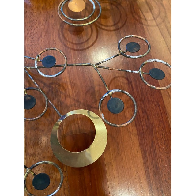 1980s Curtis Jere Sun Drop Wall Sculpture C1980 For Sale - Image 5 of 8