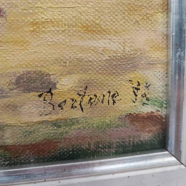 After Antonio Bertone, Spring Race, 1979, Oil Painting on Canvas For Sale - Image 5 of 11