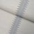 Schumacher SAMPLE - Schumacher Bristle Stripe Sisal Wallpaper In Dove For Sale - Image 4 of 5