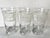 Vintage Pfaltzgraff Sierra Glassware 16oz Iced Tea/Water Tumbler White Embossed Leaf Set of 3 For Sale - Image 10 of 10