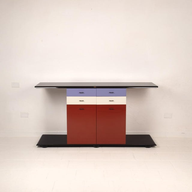 Small Kinu Sideboard by Motomi Kawakami for Arflex, 1980s For Sale - Image 3 of 18