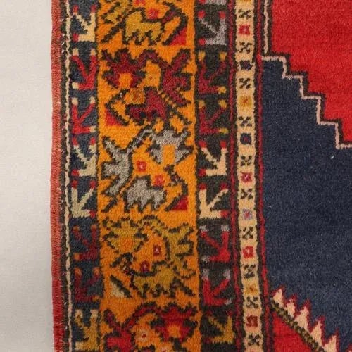Textile Vintage Turkish Jorun Rug For Sale - Image 7 of 9