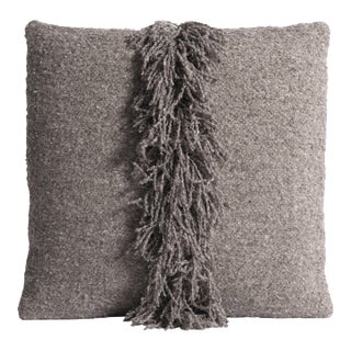Lancaster Signature Fringe Pillow in Berber Nut For Sale