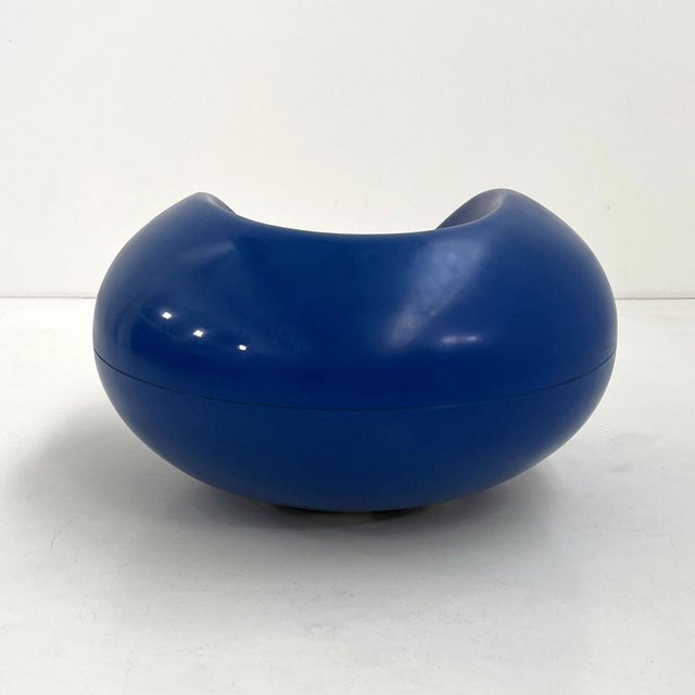 Asko Blue Pastil Lounge Chair by Eero Aarnio for Asko, 1970s For Sale - Image 4 of 10
