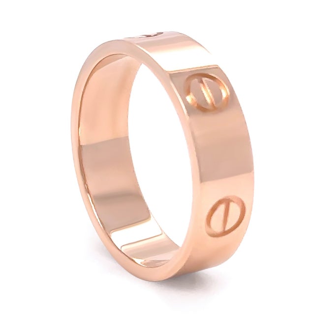 Metal Cartier 18ct Yellow Gold Love Ring 6.34g, Size 8 For Sale - Image 7 of 12