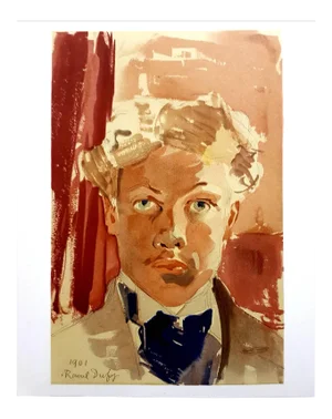 Raoul Dufy (after) - Autoportrait - Lithograph 1965