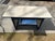 Vintage Industrial Steel Work Desk With Blue Frame and White Formica Top For Sale - Image 9 of 9