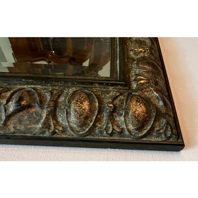 Wood Hand Crafted Italian Wood Mirror For Sale - Image 7 of 15