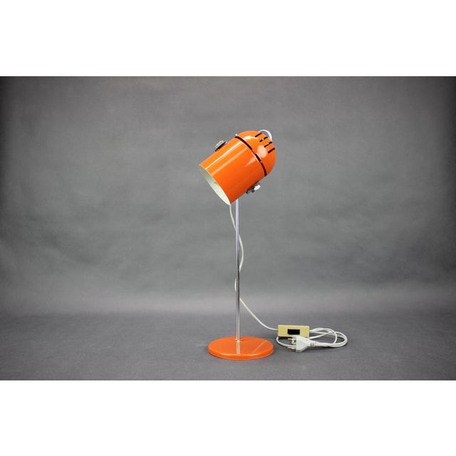 Mid-Century Modern Table Lamp from Stanislav Indra, Czechoslovakia, 1970s For Sale - Image 3 of 12