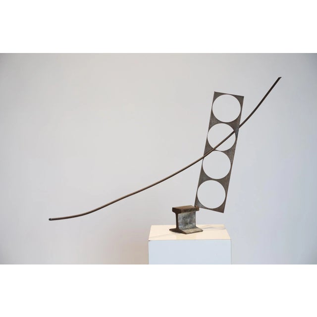 Contemporary Steel Table Top Sculpture For Sale In Oklahoma City - Image 6 of 9