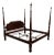 Statton King Size Carved Cherry Poster Bed For Sale