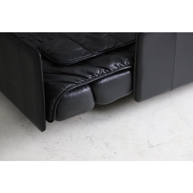 Black DS-69 Sofa from De Sede, 1970 For Sale - Image 8 of 17