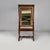 Italian Empire style self-supporting floor mirror in wood, 1850s Full-length and self-supporting floor mirror in wood. The...