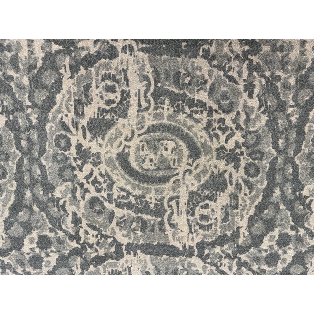 2010s 8ft 1 in × 11ft 11in Pottery Barn Bosworth Hand-Tufted Wool Area Rug For Sale - Image 5 of 12