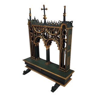 20th Century Neo-Gothic Oratory Altar, Spain, 1890s For Sale