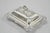 Vintage Miniature Sheffield England Silver Plated Covered Serving Dish Platter - Set of 2 For Sale In Philadelphia - Image 6 of 18