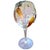Wine Mirage by Monarch Handblown Etched Crystal Wine Glass 9.5" Inch - Set of 6 For Sale - Image 8 of 11