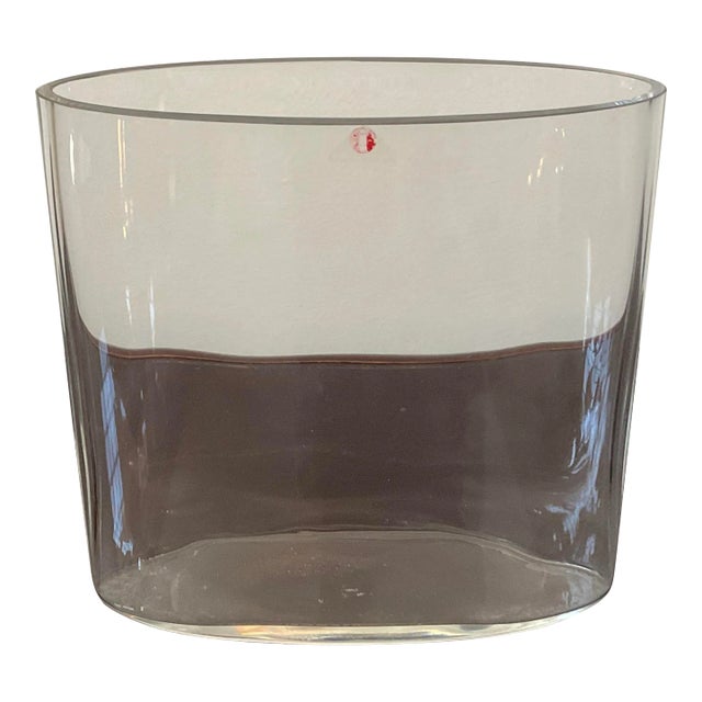 1970s Iitalia Oval Vase For Sale