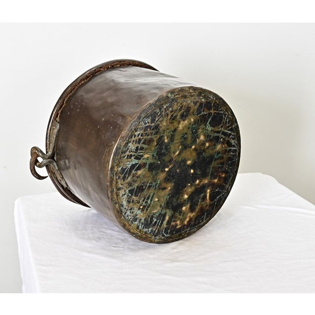 Late 19th Century French 19th Century Copper Cooking Pot For Sale - Image 5 of 8