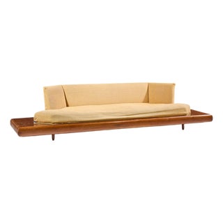 Adrian Pearsall for Craft Associates 2006-S Mid Century Walnut Sofa For Sale