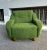 Set of Lounge Chairs in Green Bouclé with Sinuous Armrests, 2000s For Sale - Image 6 of 7
