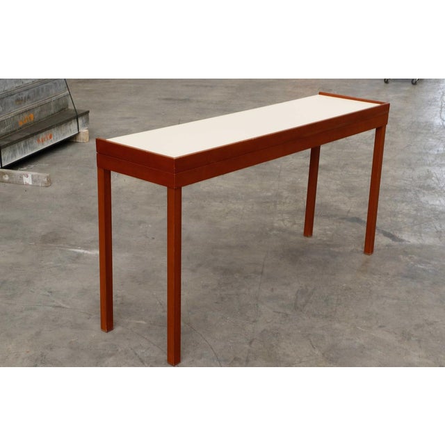 Extendable Table in the style of Florence Knoll Bassett for Knoll International, 1973, in None conditions. Designed 1970...