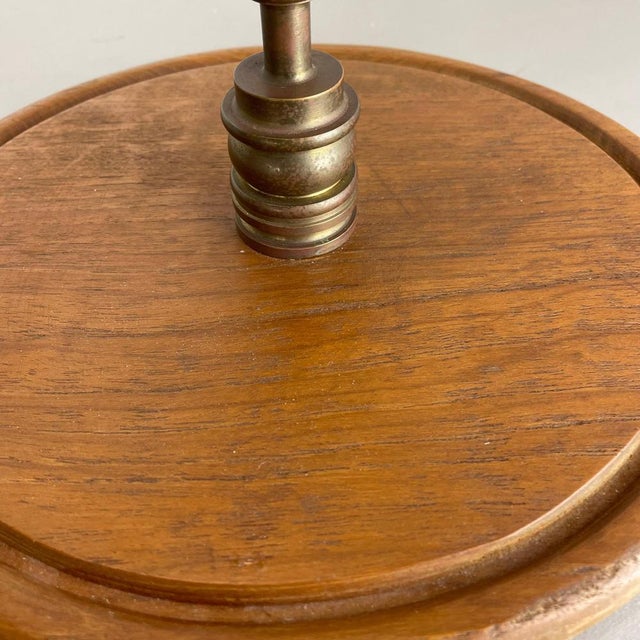 Brown Large Modernist Brass & Teak Nutcracker in the style of Auböck, Austria, 1970s For Sale - Image 8 of 18