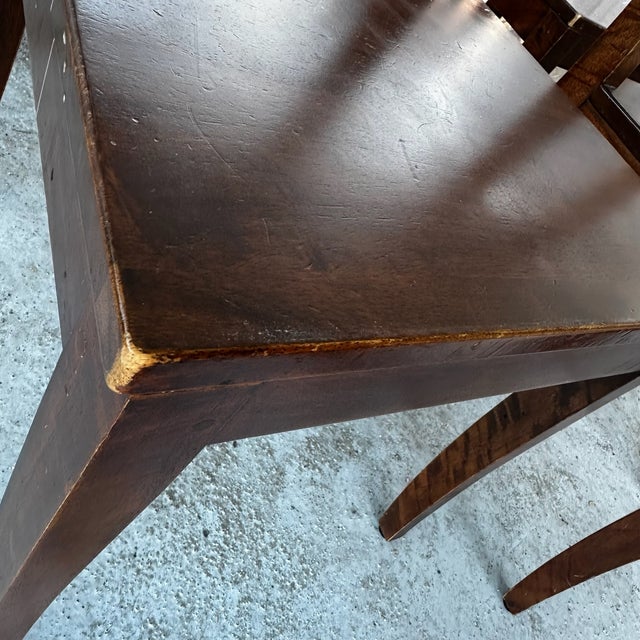 Set of 6 Crate & Barrel Cabria Dining Chairs For Sale In New York - Image 6 of 8