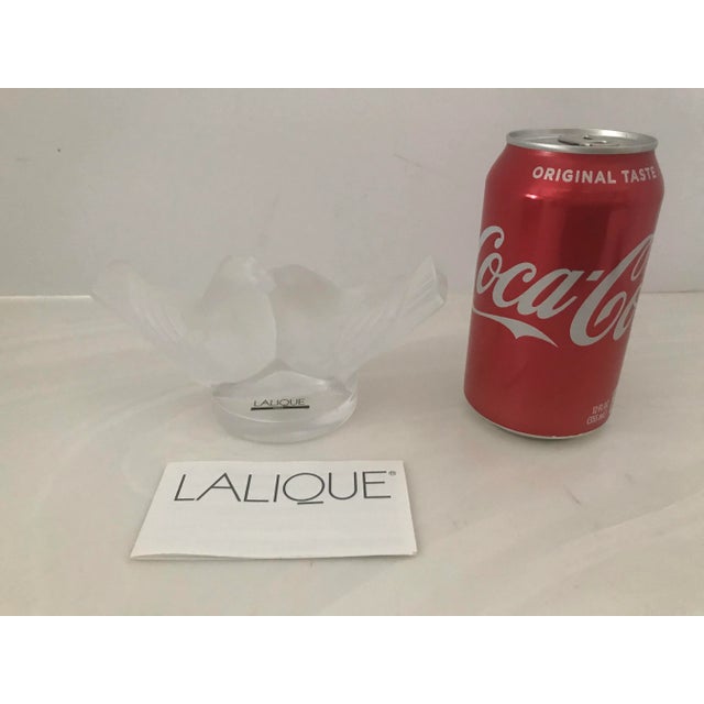 LaLique Society of America 1993 Crystal Love Birds New in Box For Sale In Detroit - Image 6 of 13