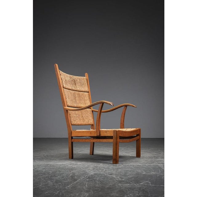 Vintage Lounge Chair in Wood, 1960s For Sale - Image 4 of 18