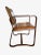 Brown Restoration Hardware Leather Buckle Desk Chair - Ralph Lauren Style For Sale - Image 8 of 10