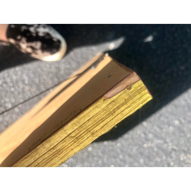 Folk Art Mola Bird and Flower Embroidered Textile Art in Gold Frame For Sale - Image 9 of 11