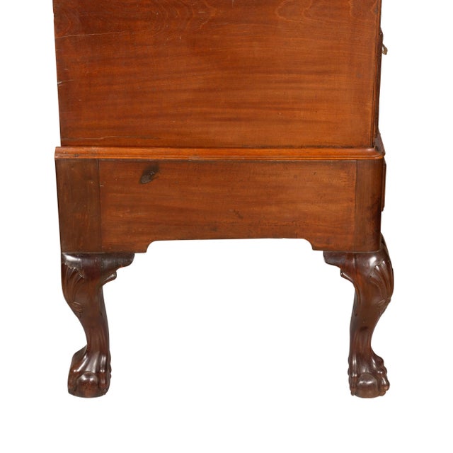 Late 18th Century Irish Georgian Mahogany Blanket Chest For Sale - Image 9 of 13