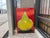 Oil on Canvas of a Large Pear by Kermit Eisenhut For Sale In Houston - Image 6 of 11