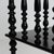 A Napoleon III etagere featuring layered shelving and dark finish. The piece has a compact footprint with vertical...