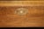Wood Baker Furniture Walnut and Brass Ring King Headboard For Sale - Image 7 of 8