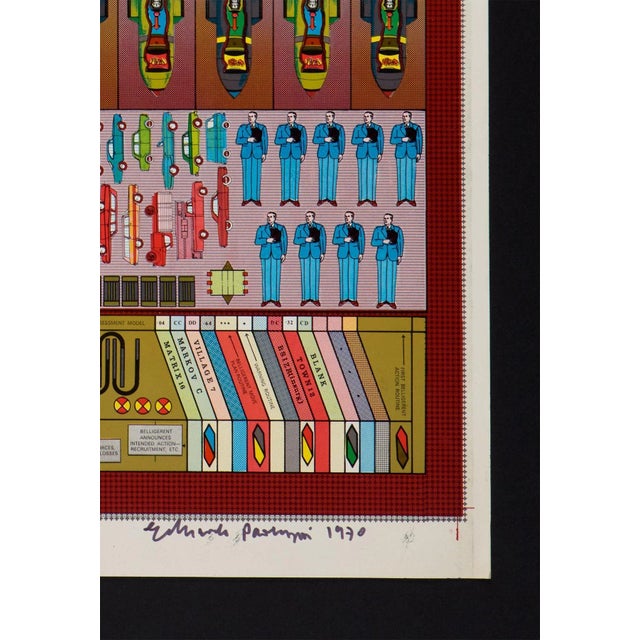 Paper size: 900mm x 640mm | unframed from zeep (zero energy experiment pile) a portfolio of 6 screenprints 1974-6, an...