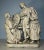 John Rogers Plaster Statue Sculpture Antique Coming to the Parson Patented 1870 For Sale - Image 12 of 12