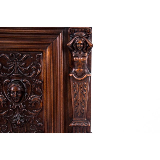 Figural Renaissance Cabinet, France, 1870 For Sale - Image 9 of 18