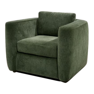 Swivel Chair in Soft Green