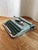 Metal Metallic Green Brillant Junior Typewriter with Zippered Case by Groma for Neckermann, Germany, 1950s For Sale - Image 7 of 13
