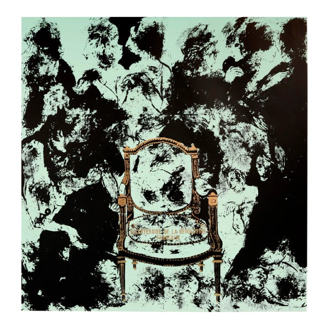 1980s 1989 Original Poster for Artis 89's Images Internationales Pour Les Droits De l'Homme Et Du Citoyen - Bicentennial (Bucan) For Sale - Image 5 of 7