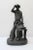 Gray Composite Cowboy Figure W/Saddle, Michael Garman For Sale - Image 8 of 9